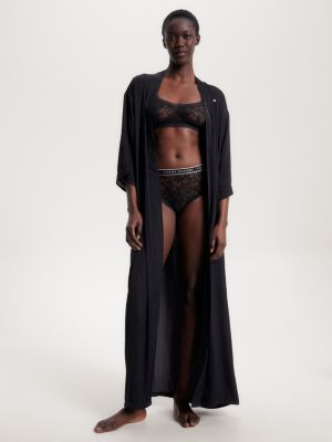 Kimono de comprimento maxi elegante