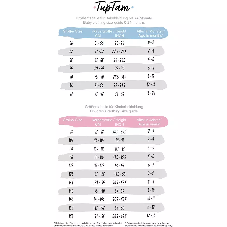 TupTam Baby Ganzjahres Schlafsack Ärmellos Wattiert grautürkis