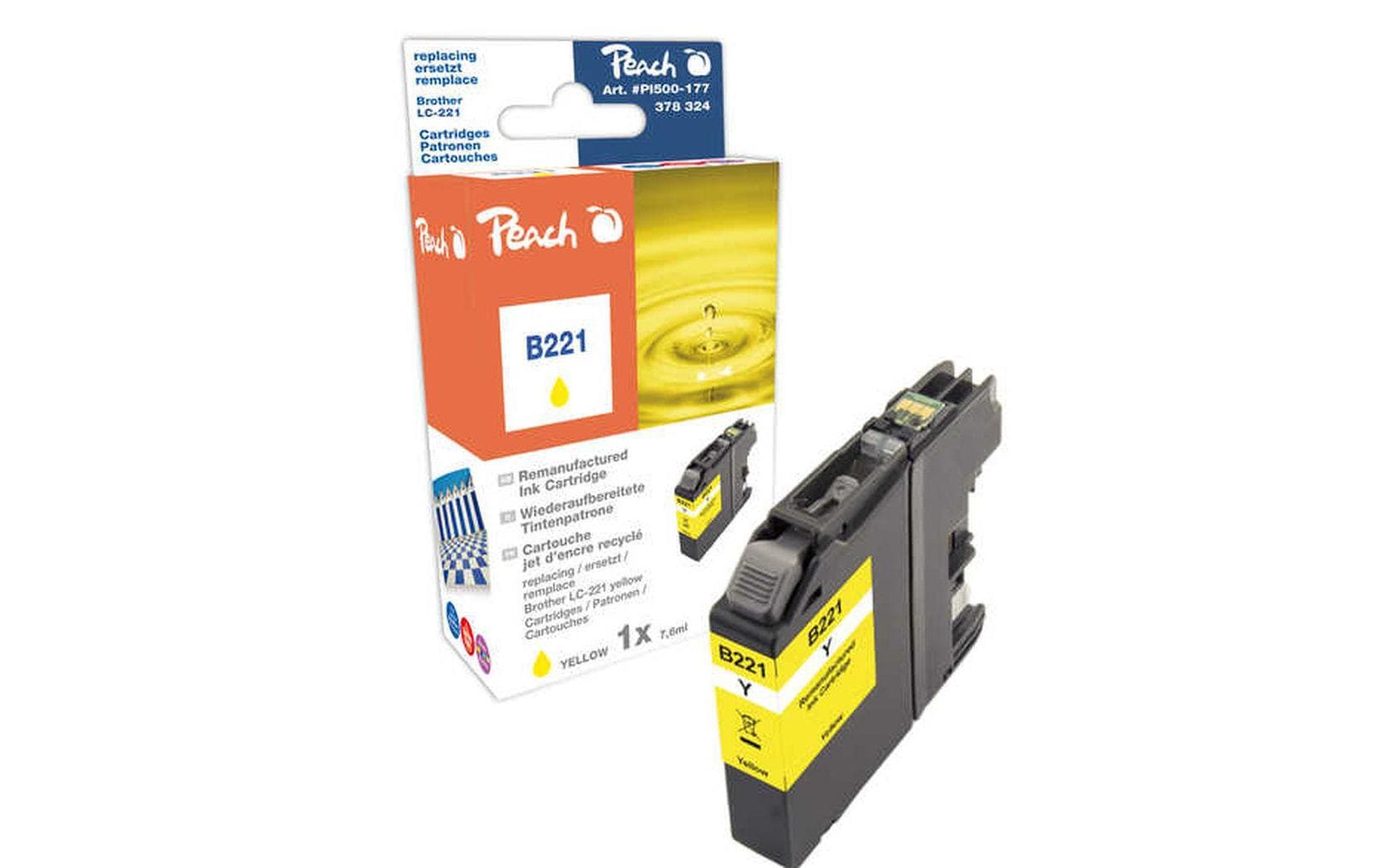 Tinte Brother LC-221Y YellowDruckerpatrone: Gelb