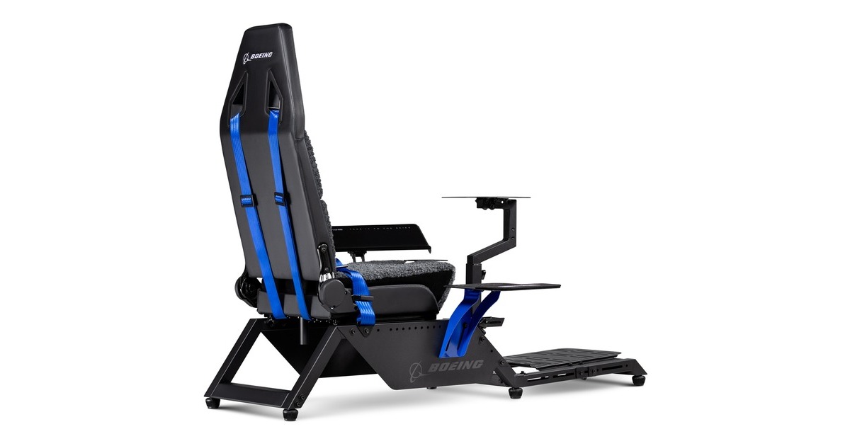 Next Level RacingFlight Simulator Boeing Commercial Edition racing simulator  (Zwart/blauw)