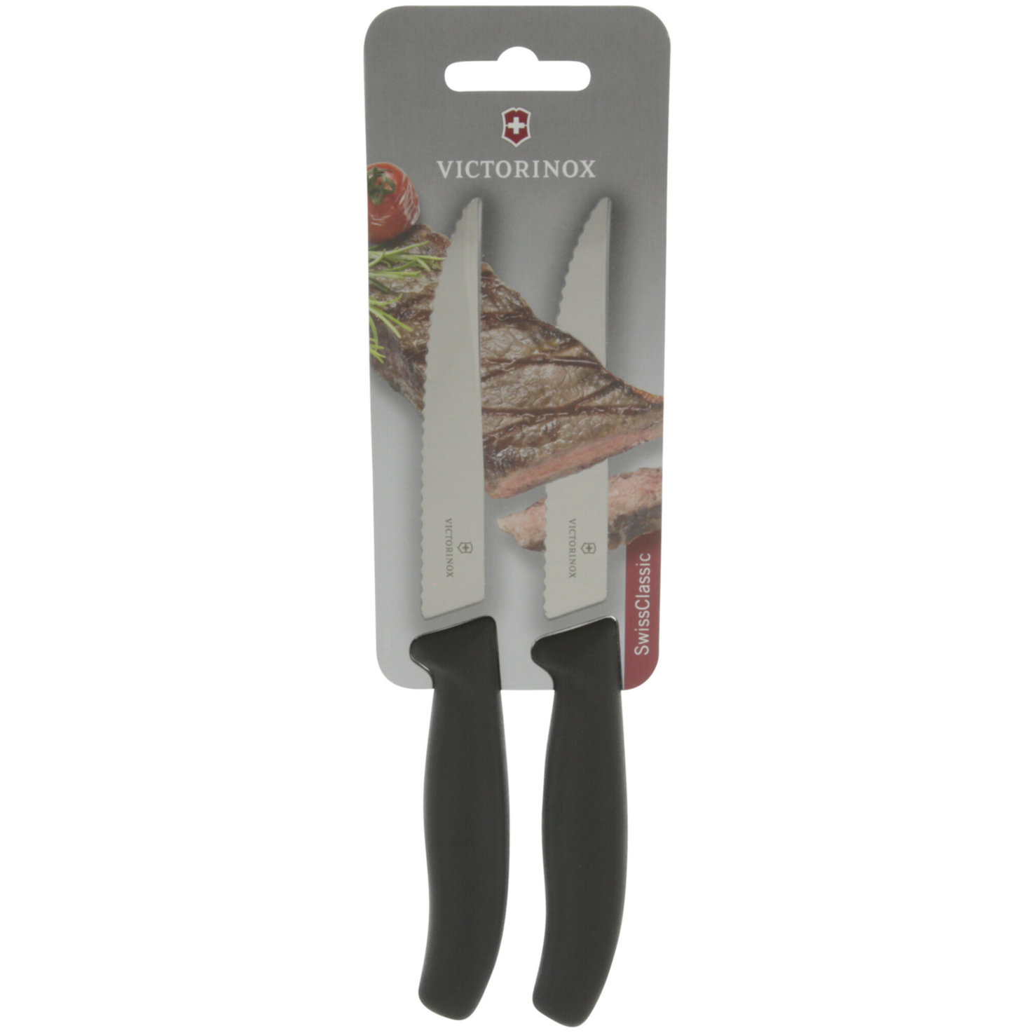 Victorinox Steak & Pizzamesser Gourmet Schwarz
