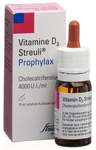 VITAMIN D3 Streuli 4000 IE/ml Prophylaxe, 10 ml