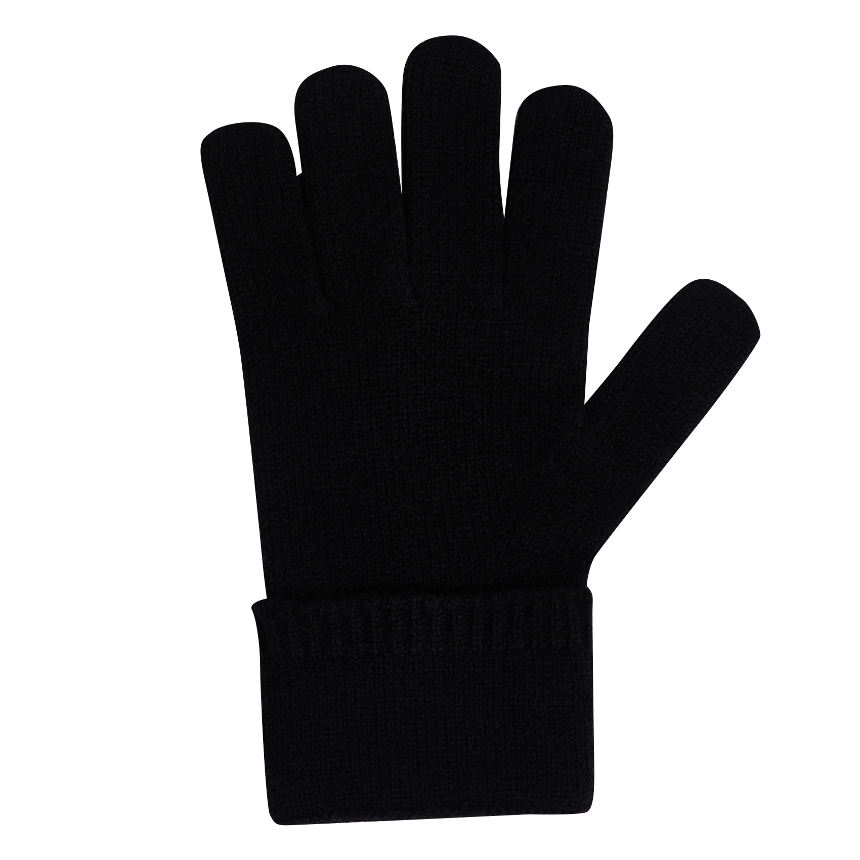 PRUNE - Gants en cachemire | Noir