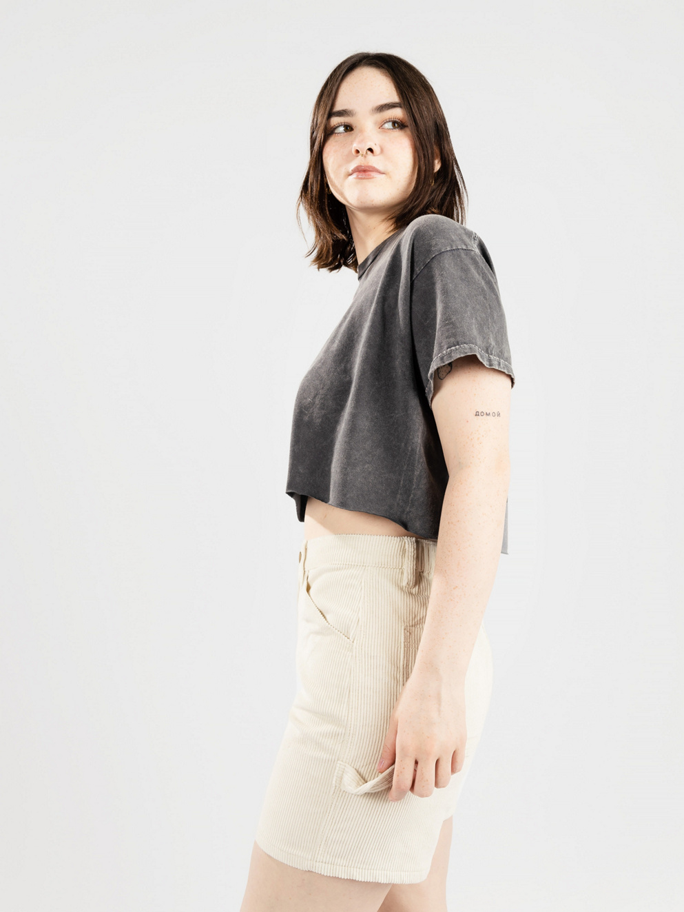A.LAB Unicorn T-Shirt medium grey/mineral wash