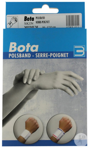 Bota Serre-Poignet Elastique Velcro Skin Medium 16-17,5cm 1 Pièce