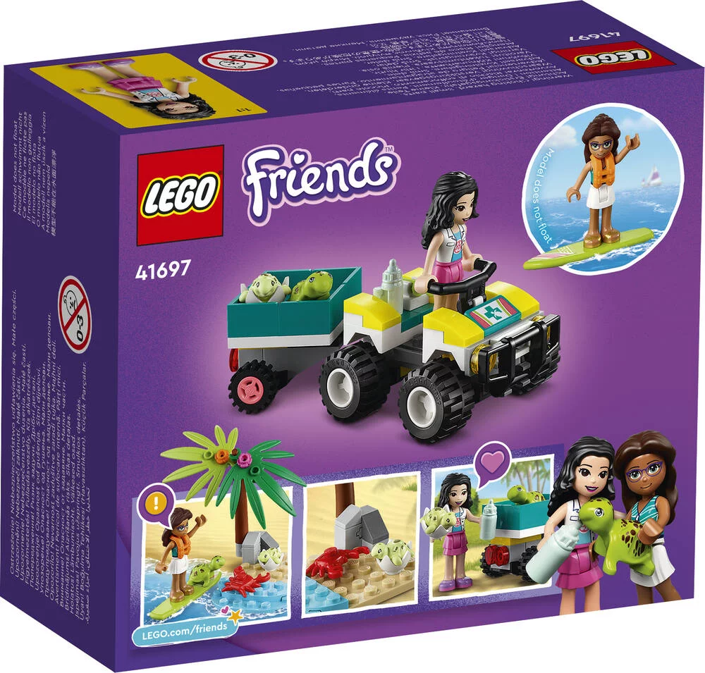 LEGO®FRIENDS 41697 - LE VEHICULE DE PROTECTION DES TORTUES