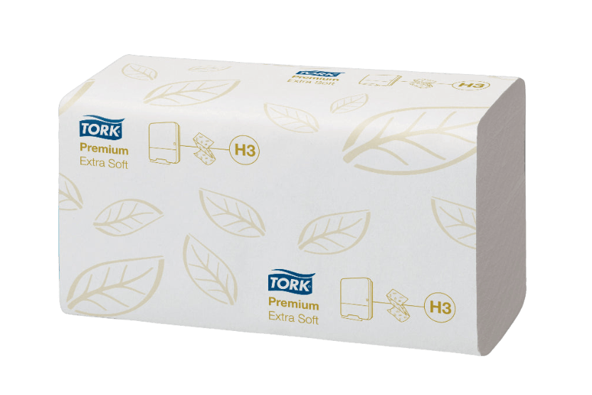 Tork® H3 Extra Soft Singlefold Handdoeken 15x200 vellen Met embossing