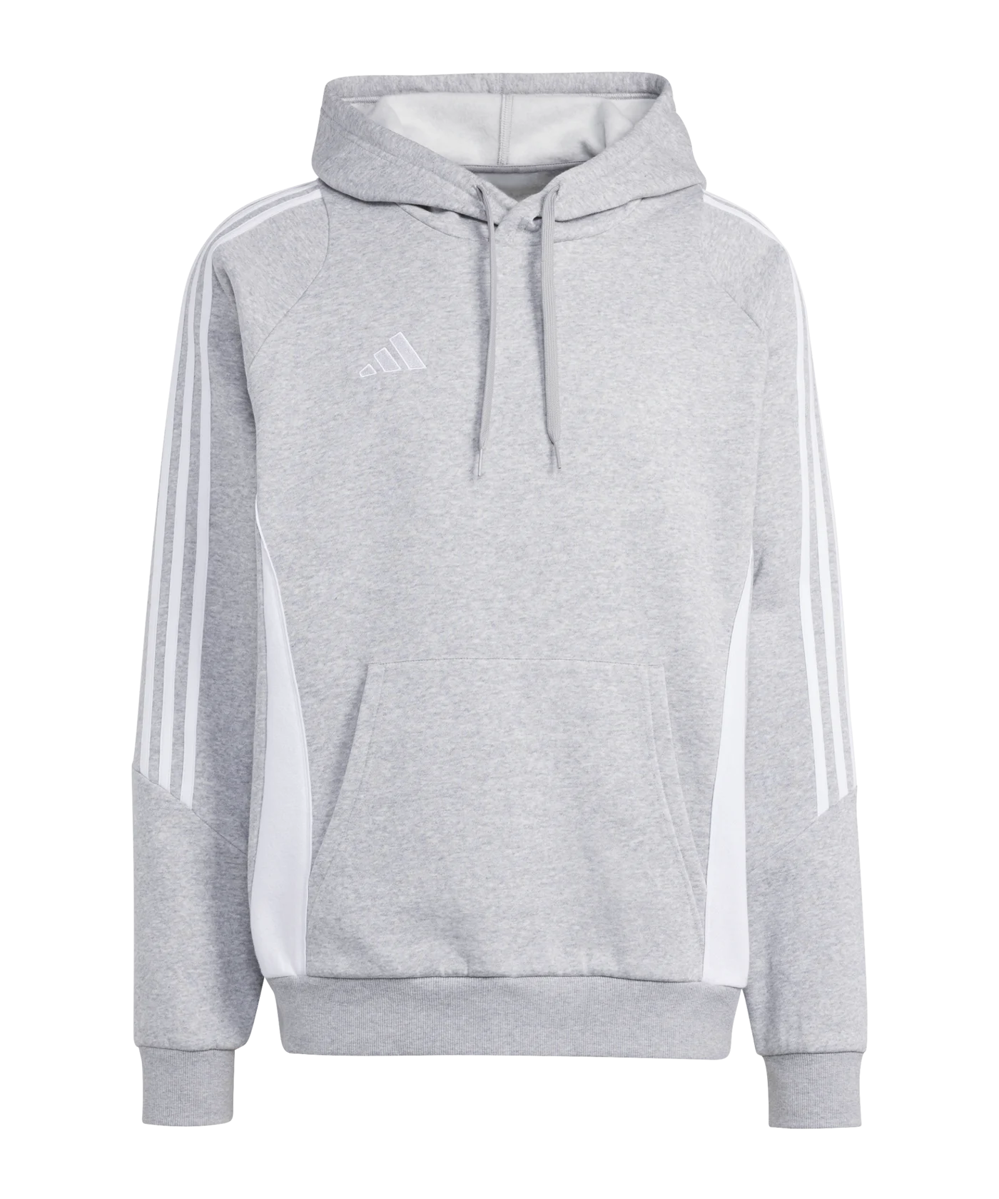 adidas Tiro 24 Hoody Grau Weiss