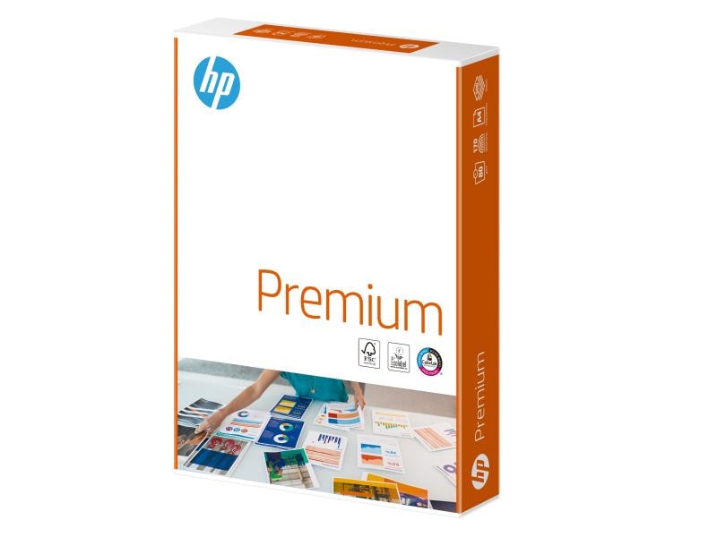 HP Druckerpapier Premium (CHP850) A4 Weiss 500 Blatt Druckerpapier, Weiss