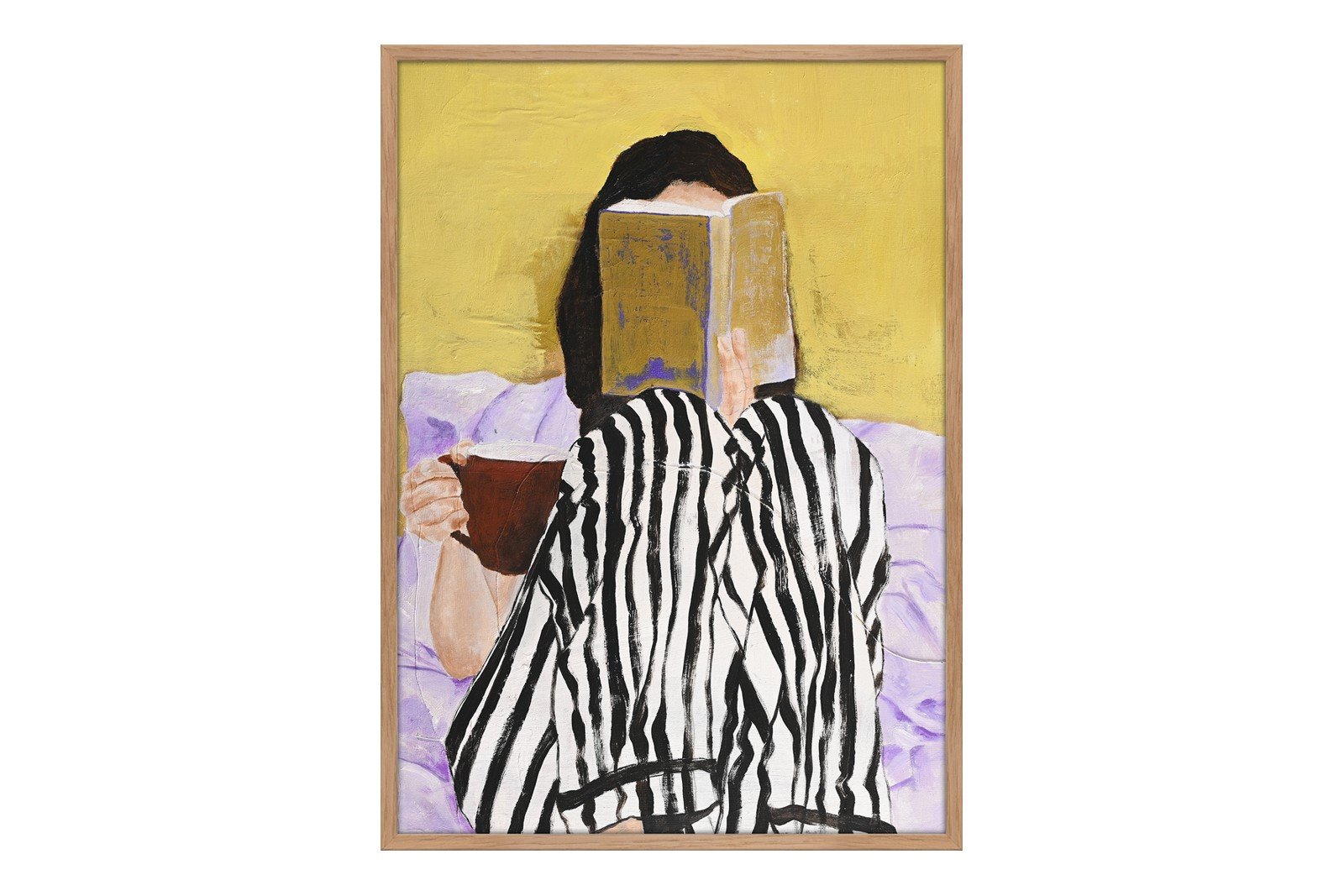 Reading 50x70 cm Oak Frame