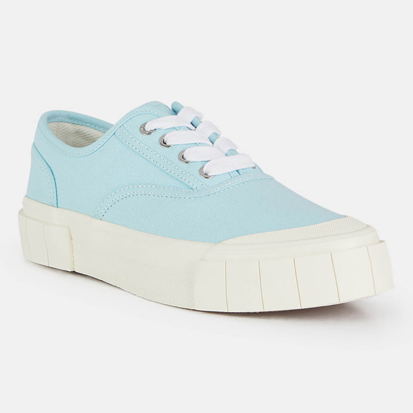 Good News Sneakers en Coton Bio Gnace bleu clair