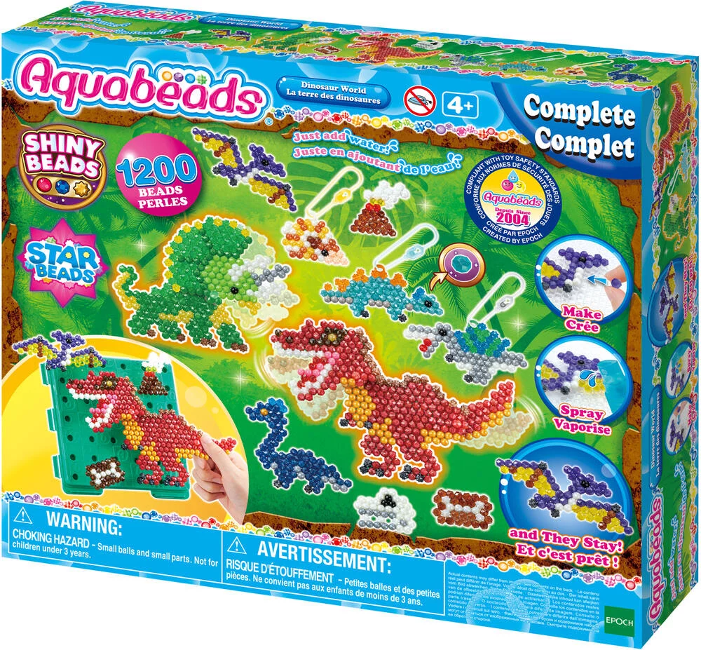 AQUABEADS - LA TERRE DES DINOSAURES