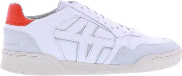 Nubikk Blueberry Vaiper sneaker van leer met suède details
