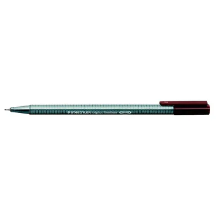STAEDTLER® 334-76 triplus Fineliner, dreikant, 0,3 mm, van-Dyke braun