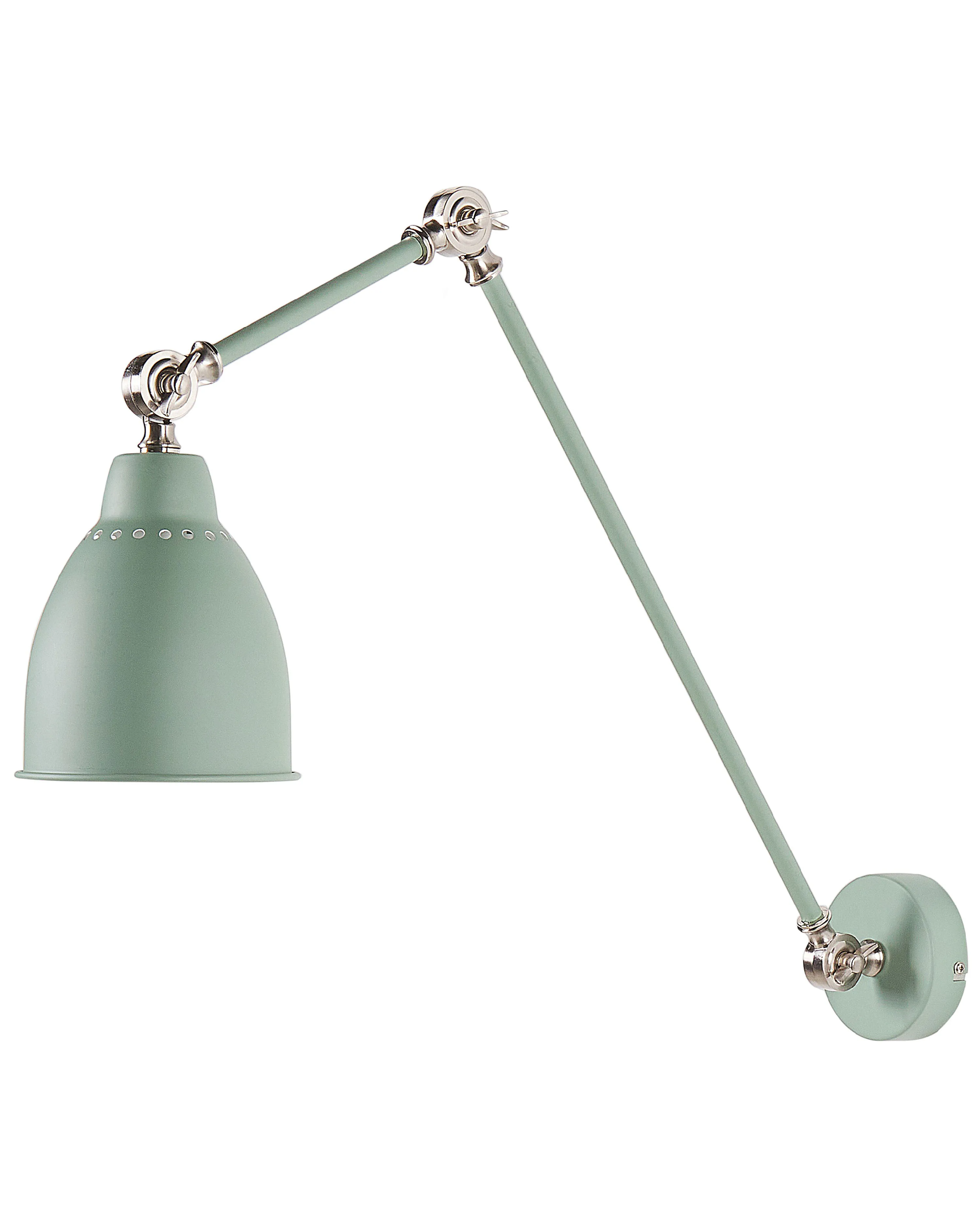 Wandlamp MISSISSIPPI verstelbaar Metaal Lichtgroen