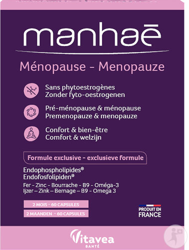 Vitavea Manhaé Ménopause 2 Mois 60 Capsules