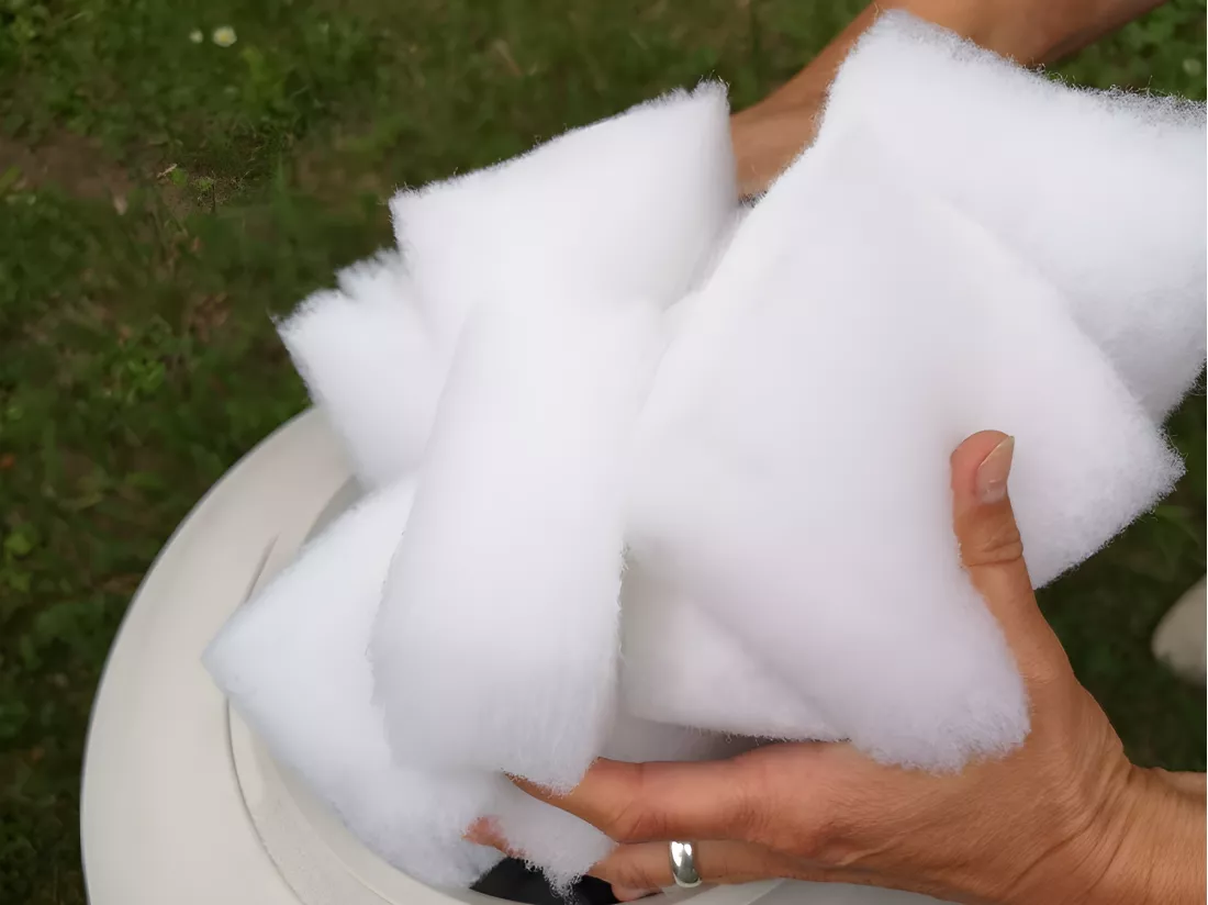 Média filtrant textile PureFlow 3D 120 g pour filtre à sable - PureFlow