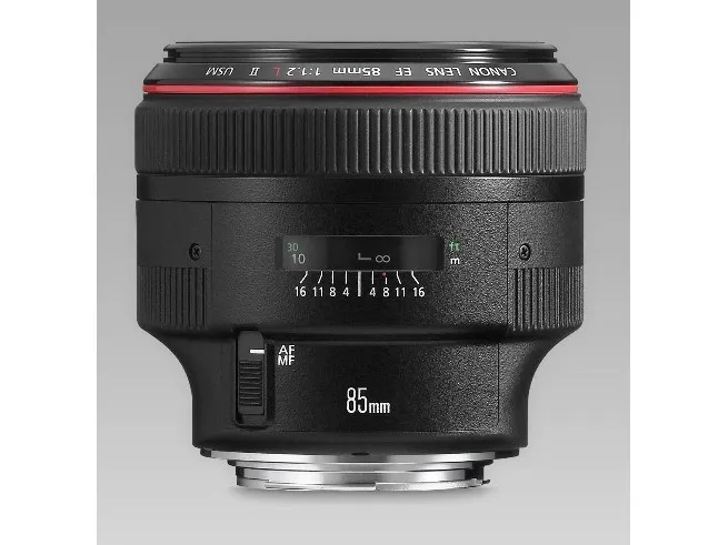 Canon EF - Teleobjektiv - 85 mm - f/1,2 L II USM - Canon EF - til EOS 1000, 1D, 50, 500, 5D, 7D, Kiss F, Kiss X2, Kiss X3, Rebel T1i, Rebel XS, Rebel XSi