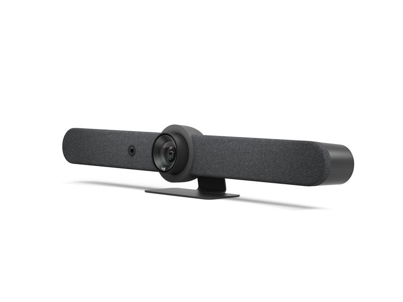 Logitech Rally Bar Video Collaboration Bar Graphite, 4K 30 All-in-one-Videobar für mittelgrosse bis grosse Räume
