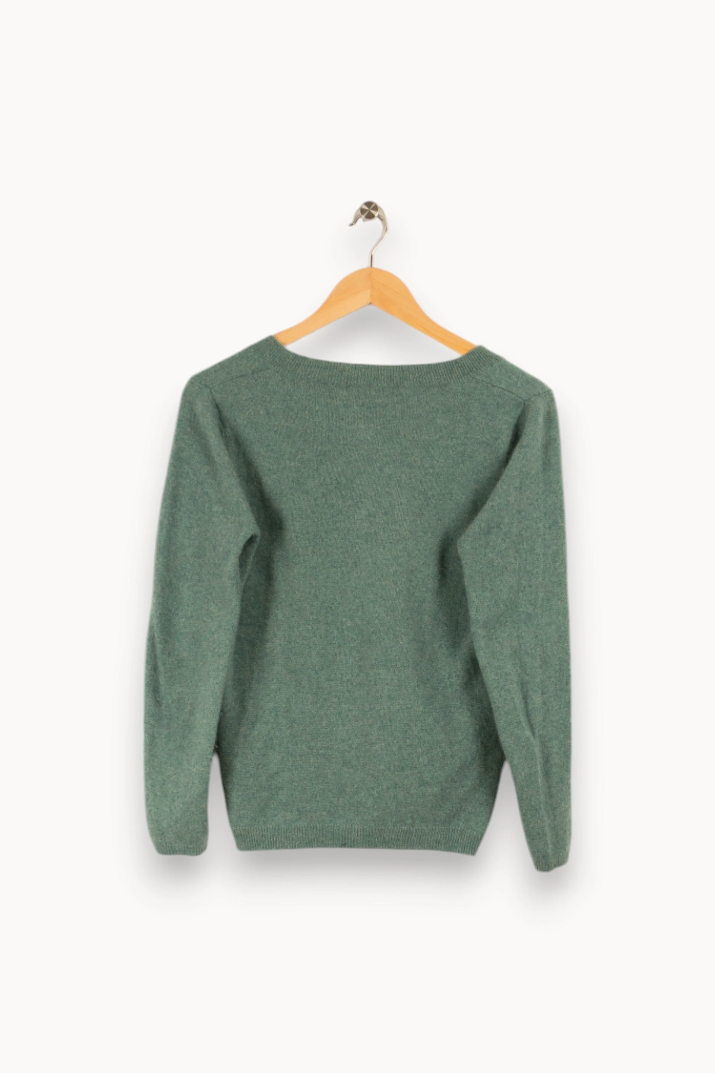 Pull 100 cashmere | Vert