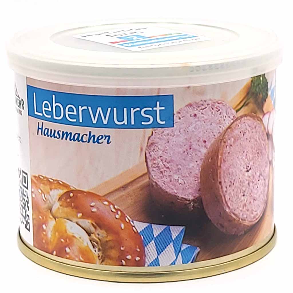 Grasmehr Hausmacher Leberwurst 200g MHD:17.12.25