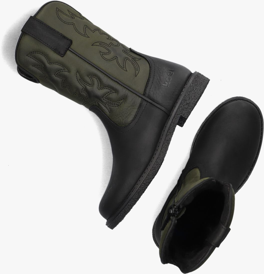 KOEL4KIDS groene koel4kids cowboylaarzen 11m006