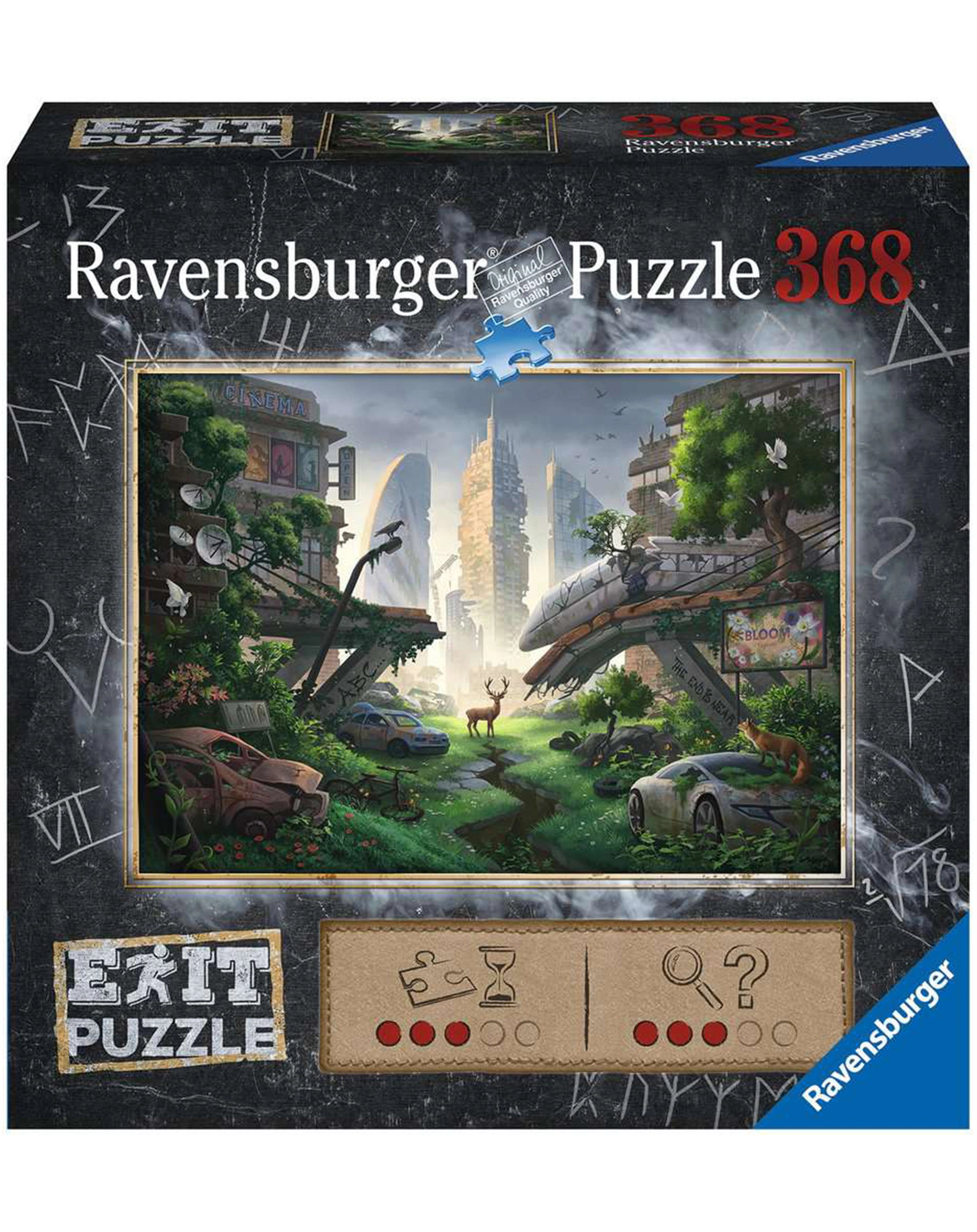 Puzzle EXIT PUZZLE - APOKALYPTISCHE STADT 368-teilig