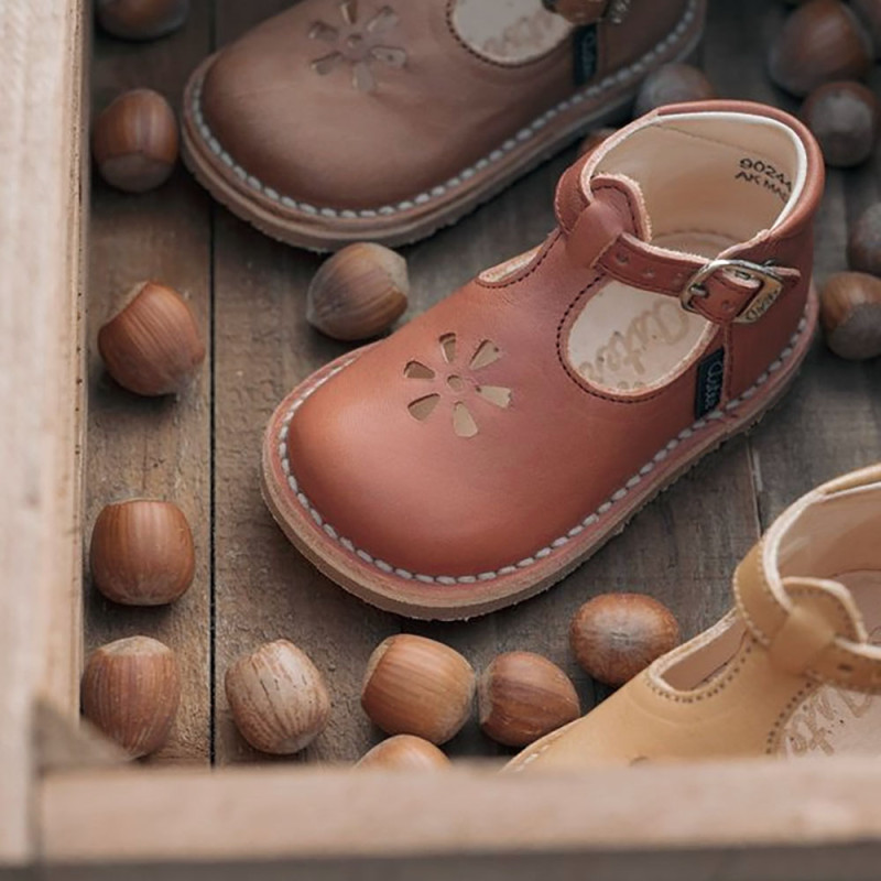 Aster Aster Petits Pas Bimbo Rouge Terracotta