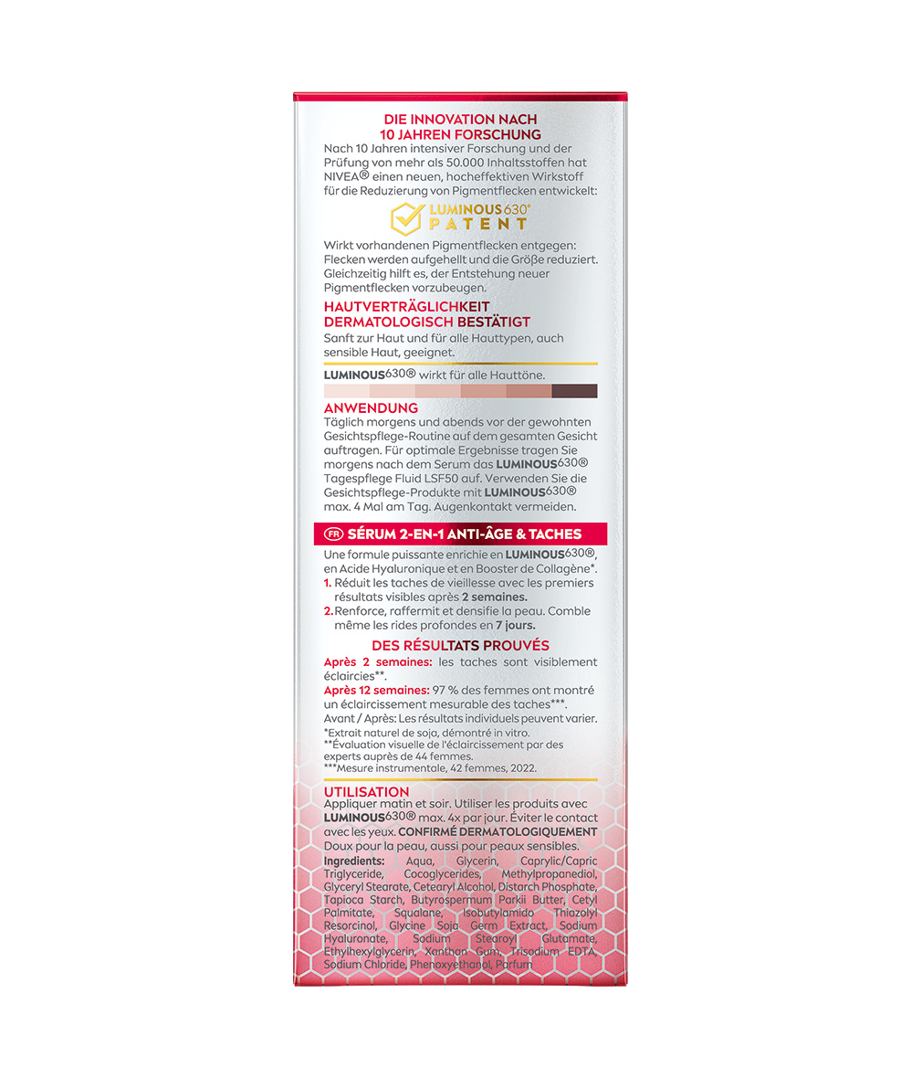(30ml) 2in1 Cellular Luminous630® Anti-Age & Altersflecken Serum (98711)