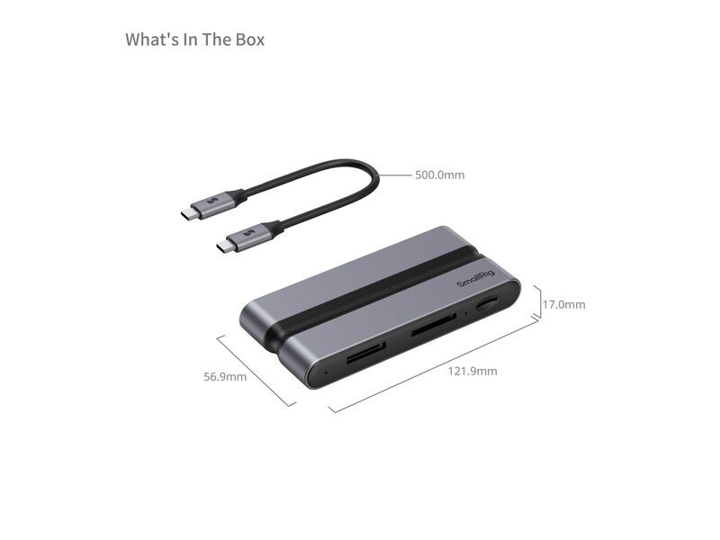 Smallrig Dockingstation 9 in 1 CFexpress A  - Vielseitige Docking Station für Fotografen