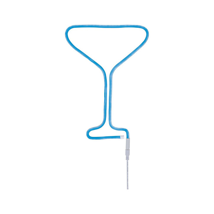 Strip USB Neon Colorflex 10lm 4,5W 5V verre bleu Paulmann 1m