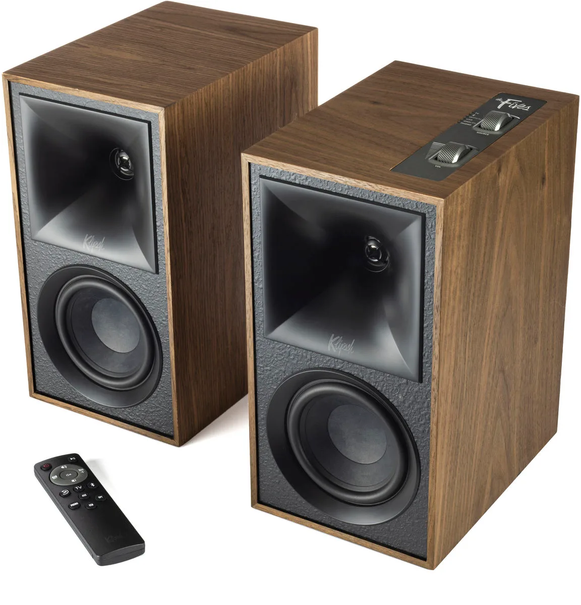 Klipsch The Fives Noyer Enceintes sans fil hi-fi