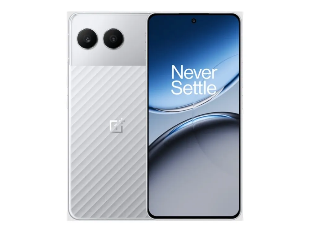 OnePlus Nord 4 - 5G smartphone - dual-SIM - RAM 16 GB / Intern hukommelse 512 GB - OLED-skærm - 2772 x 1240 pixels - 2x bagkameraer 50 MP, 8 MP - front camera 16 MP - mercurial silver