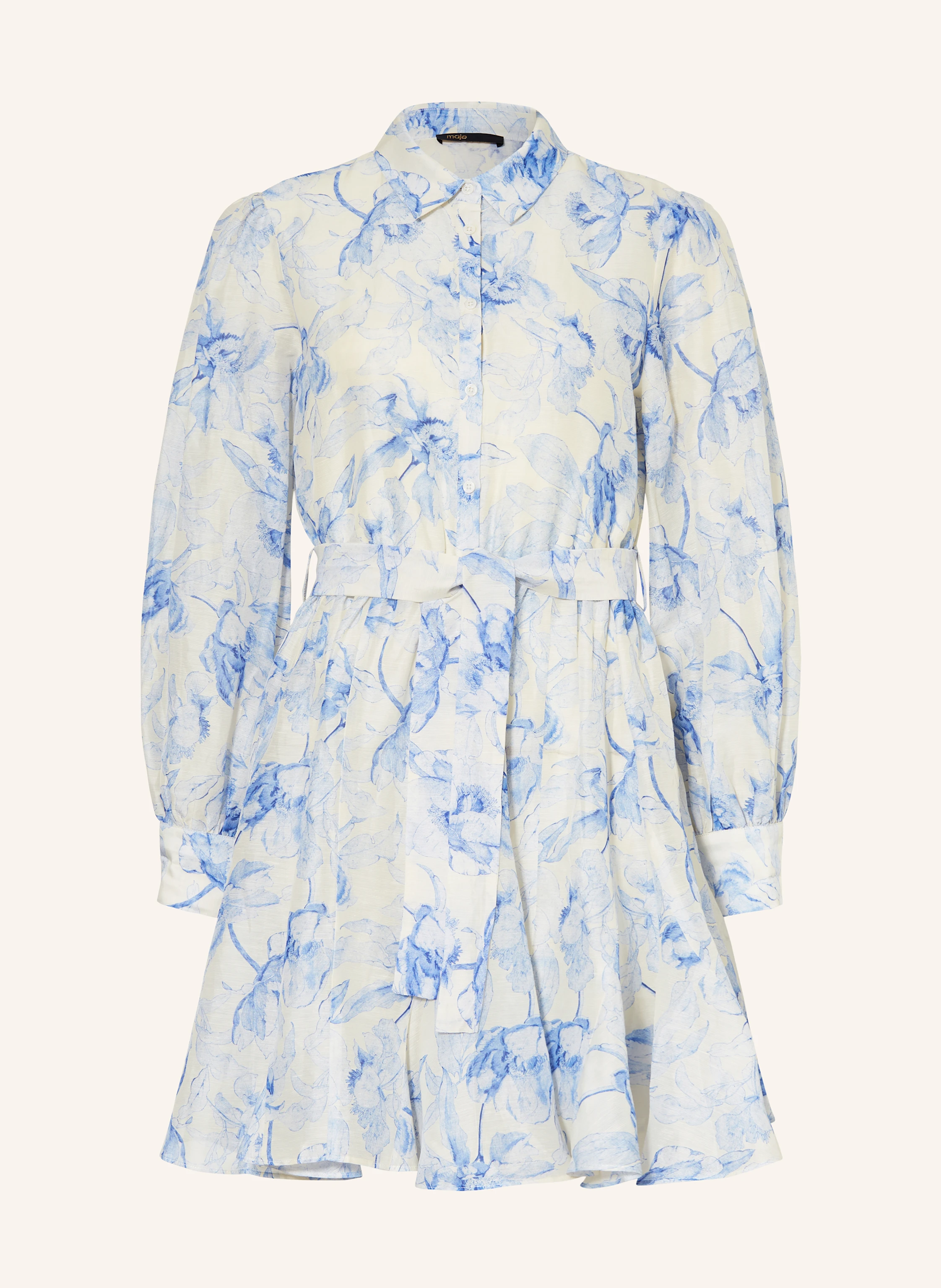 maje Hemdblusenkleid