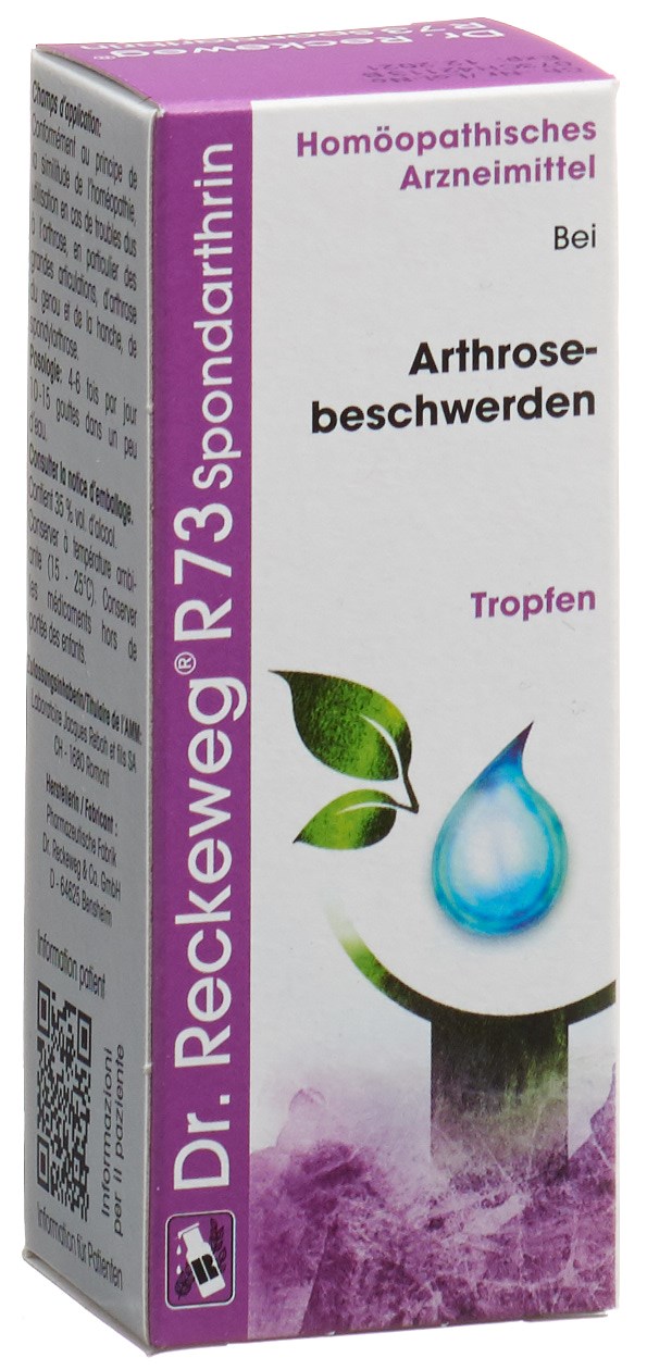 RECKEWEG R73 Spondarthrin<br>50 ml, Flasche, Tropfen zum Einnehmen, Flüssigkeit