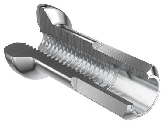 Ecrou de Rayon Dt Swiss en Laiton Filetage 2.0 Longueur 14mm (x100)