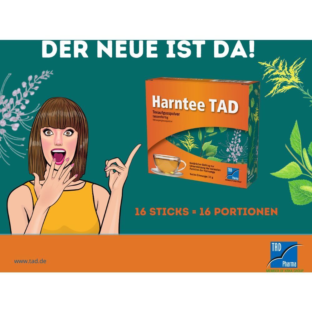 HARNTEE TAD Sticks Teeaufgusspulver