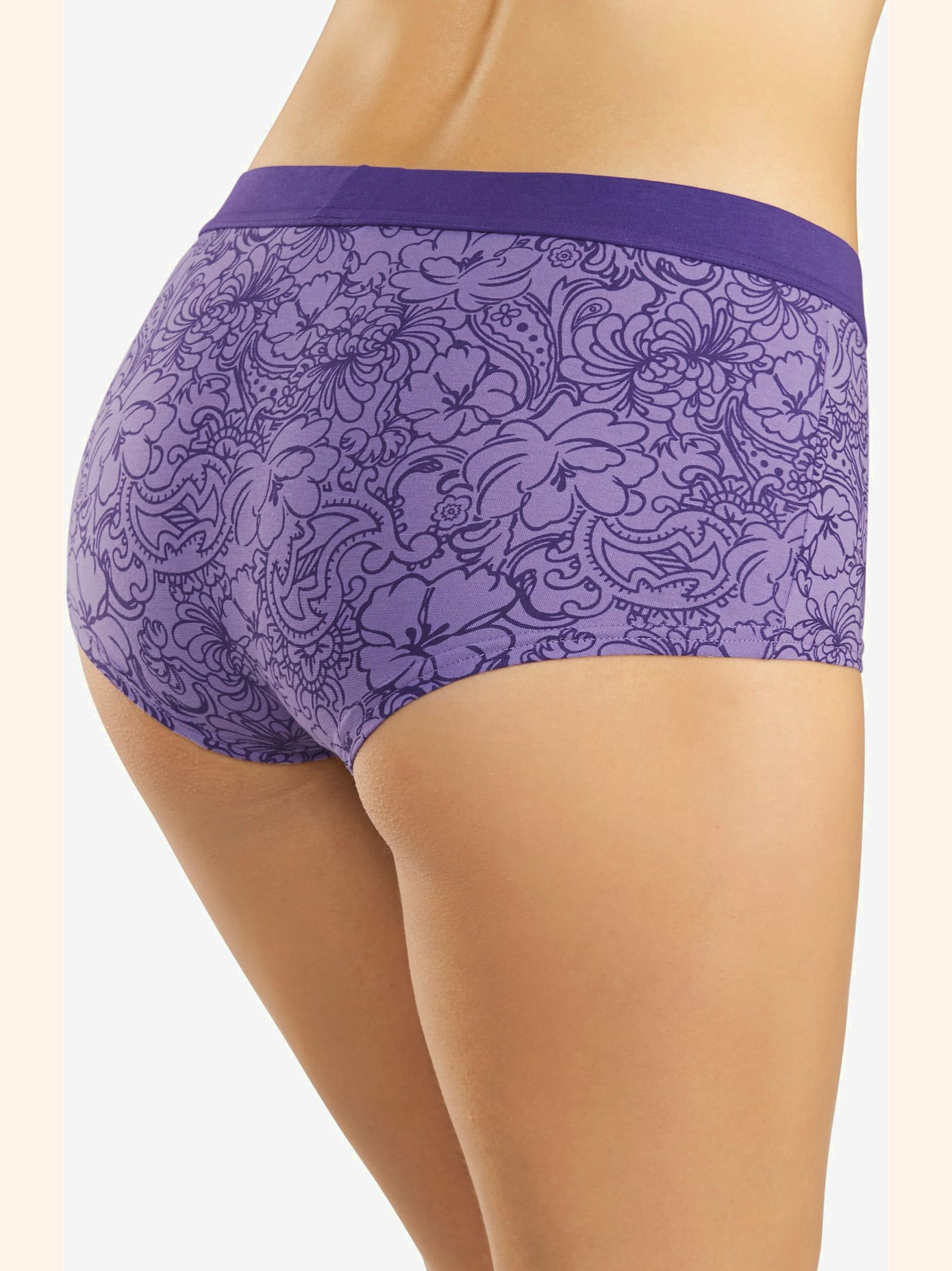 Panty lot pratique de 6 panties petite fleur