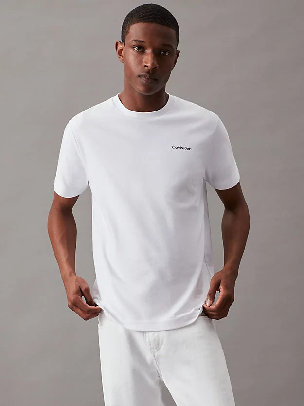 Camiseta de mistura de algodão