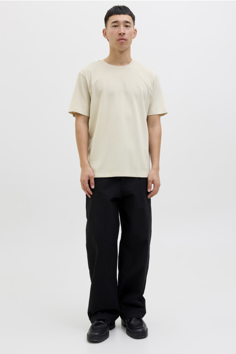 Jack & Jones beige heren t-shirt