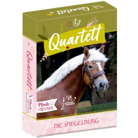 Die Spiegelburg Kartenspiel Quartett Pferdefreunde