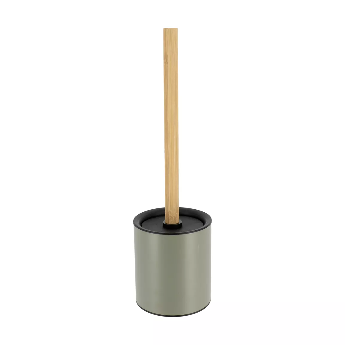 Brosse WC métal Purebamboo Vert kaki