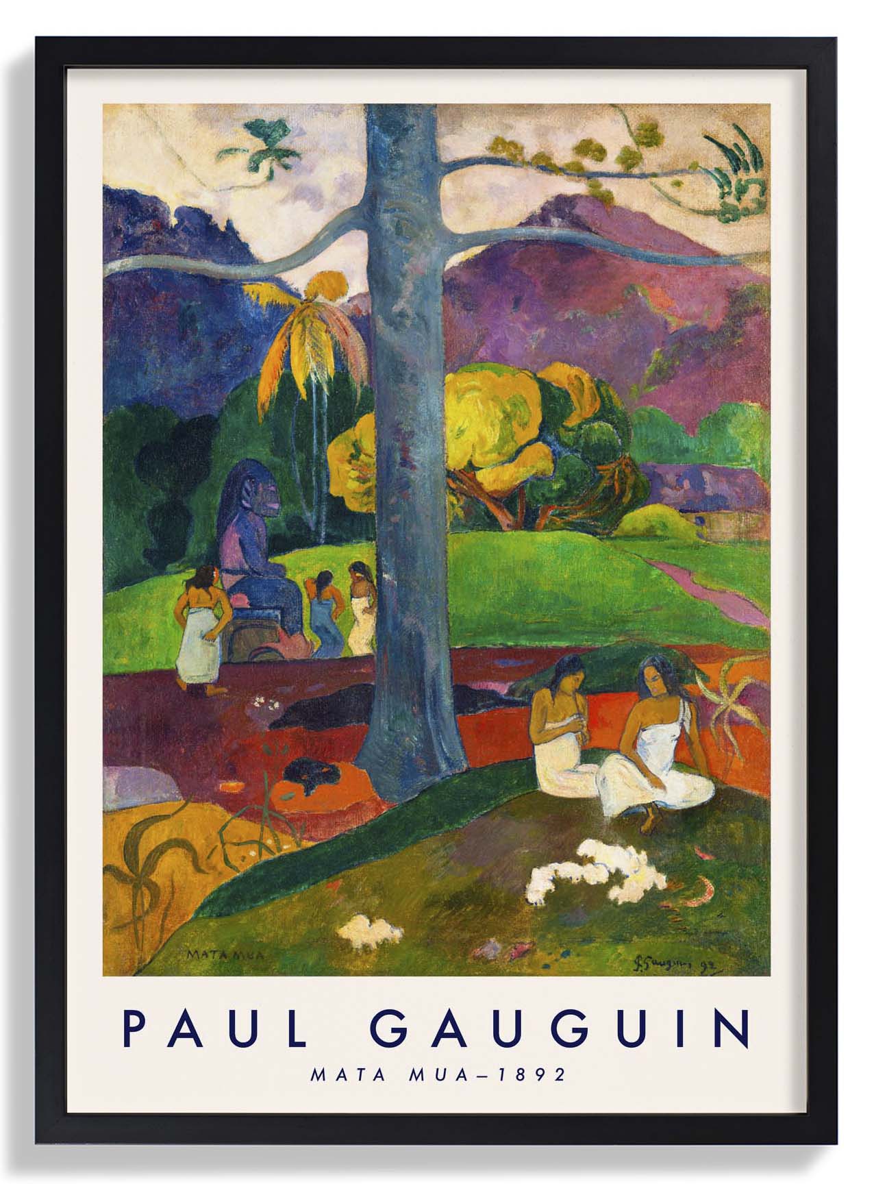 Mata Mua von Paul Gauguin