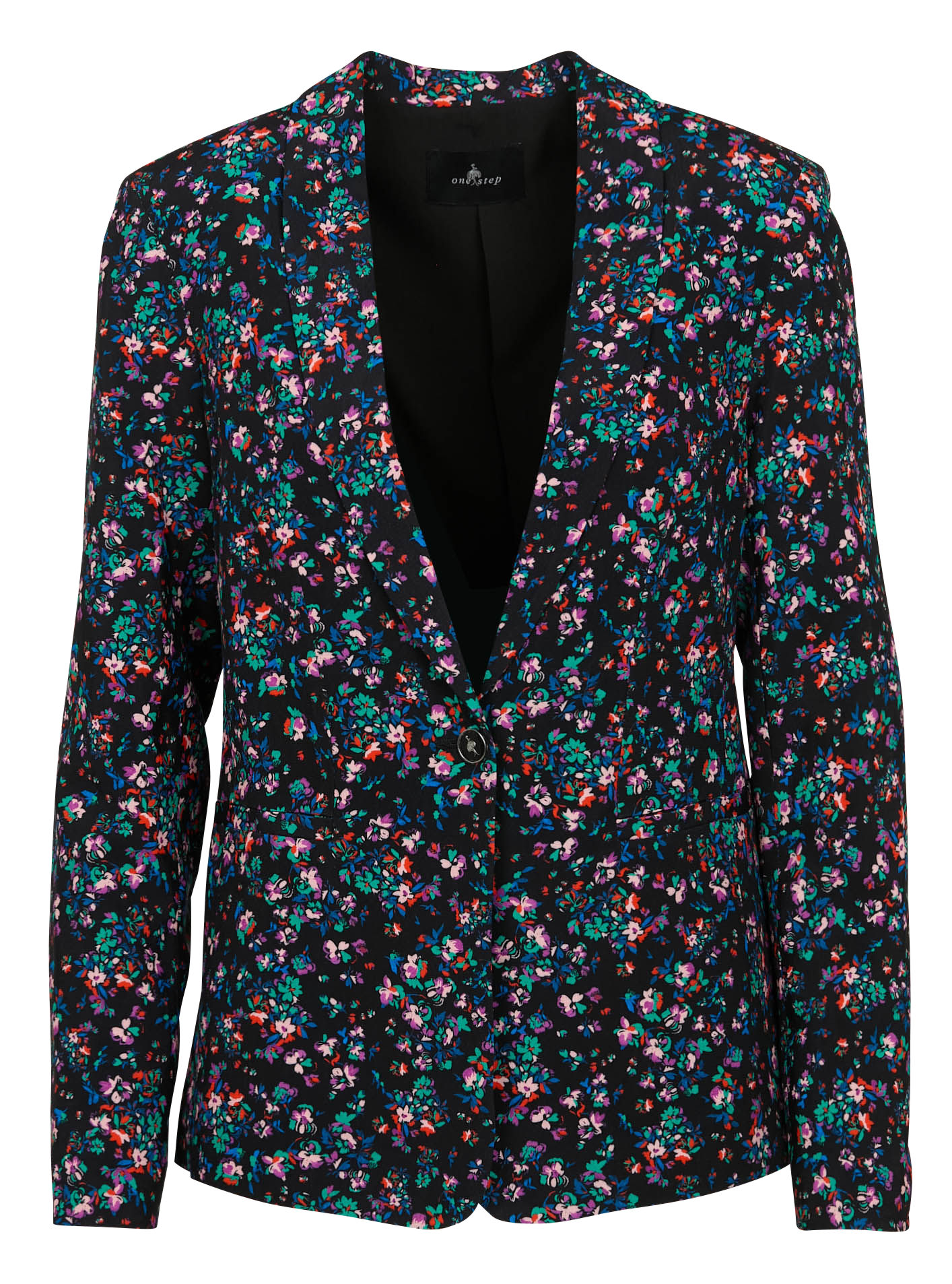 VESELY - Veste de tailleur ajustée à col châle | Noir
