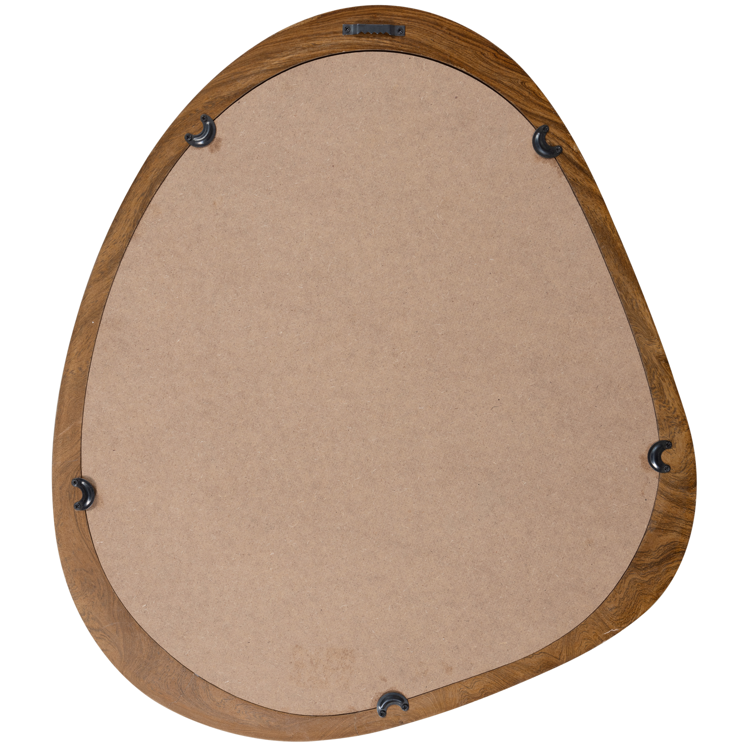 WOOOD Leif Spiegel - Hout - Naturel - 48x44x2