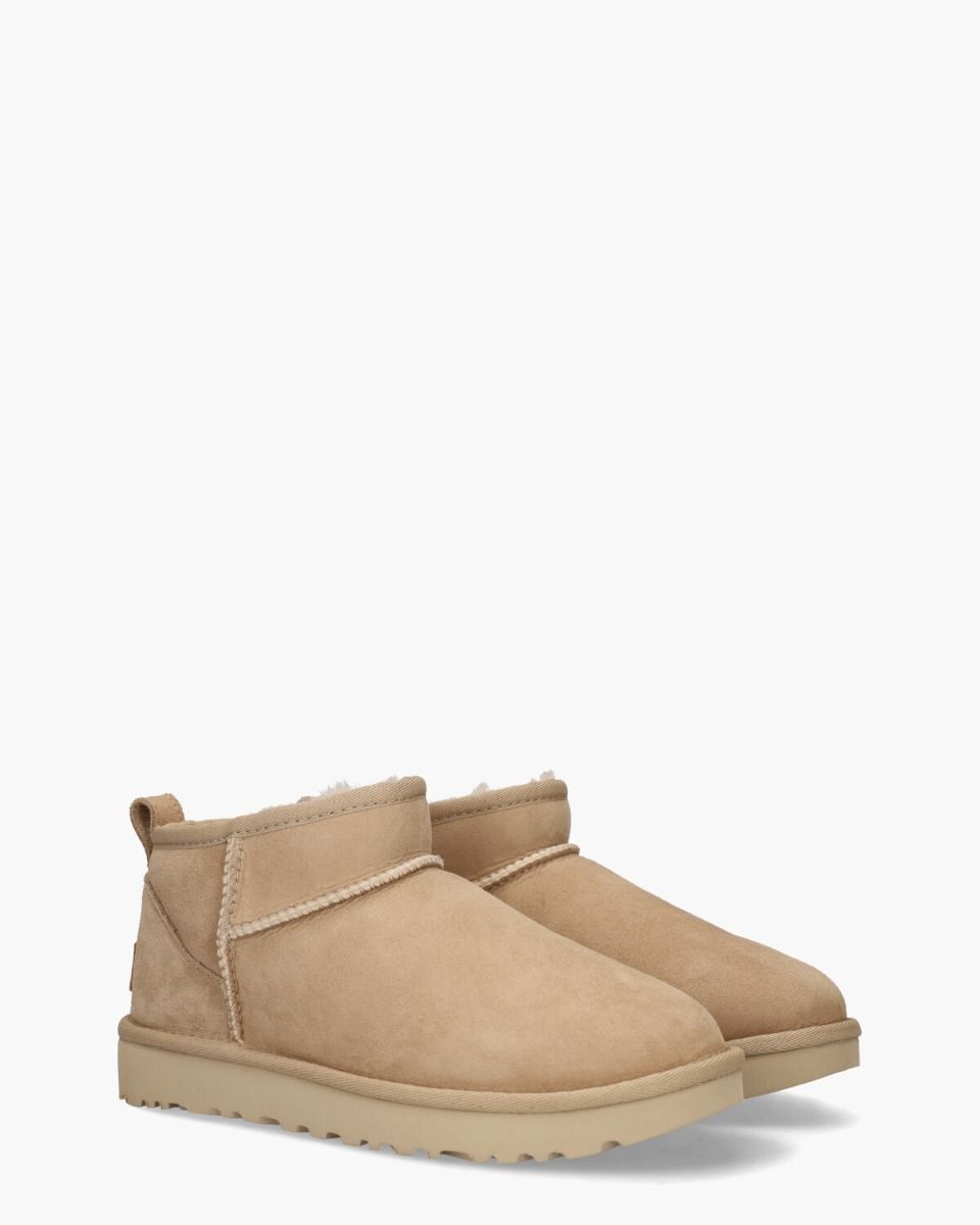 UGG Classic Ultra Mini Boot Sand Dames Enkelboots