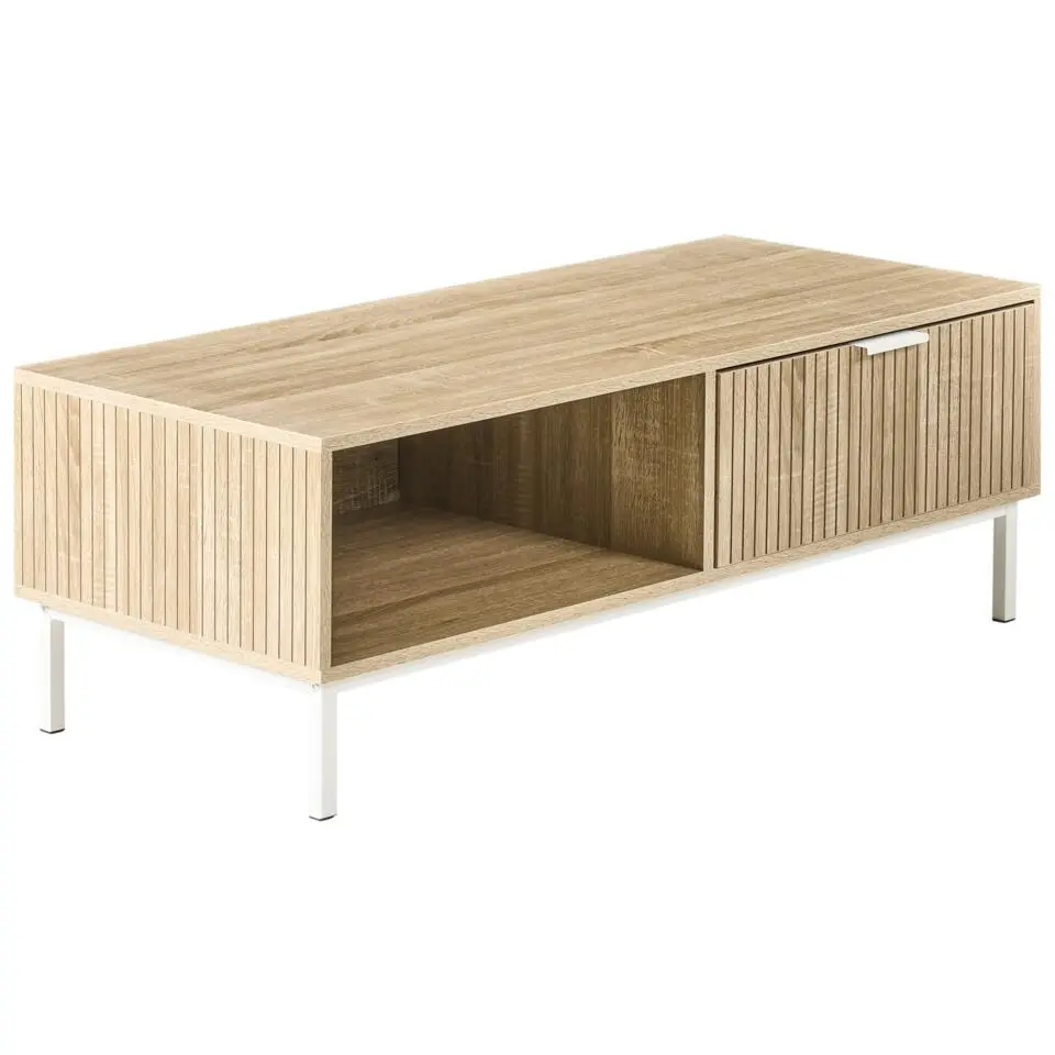 ROYALLA - Salontafel - Lichtbruin - MDF