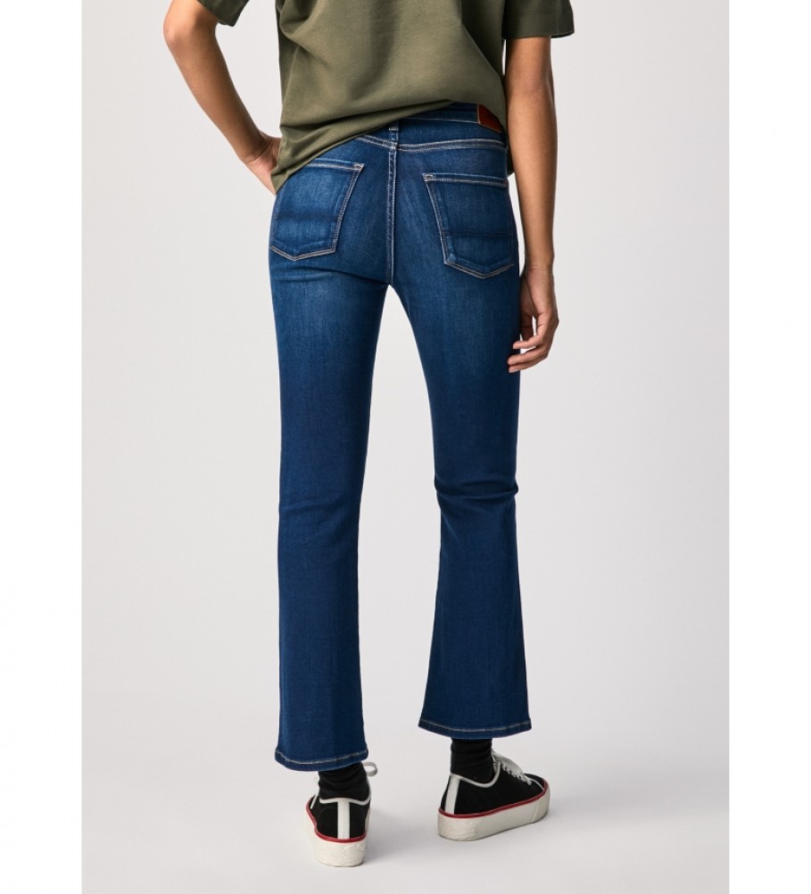 Calça jeans Pepe Jeans Regent Kick azul marinho