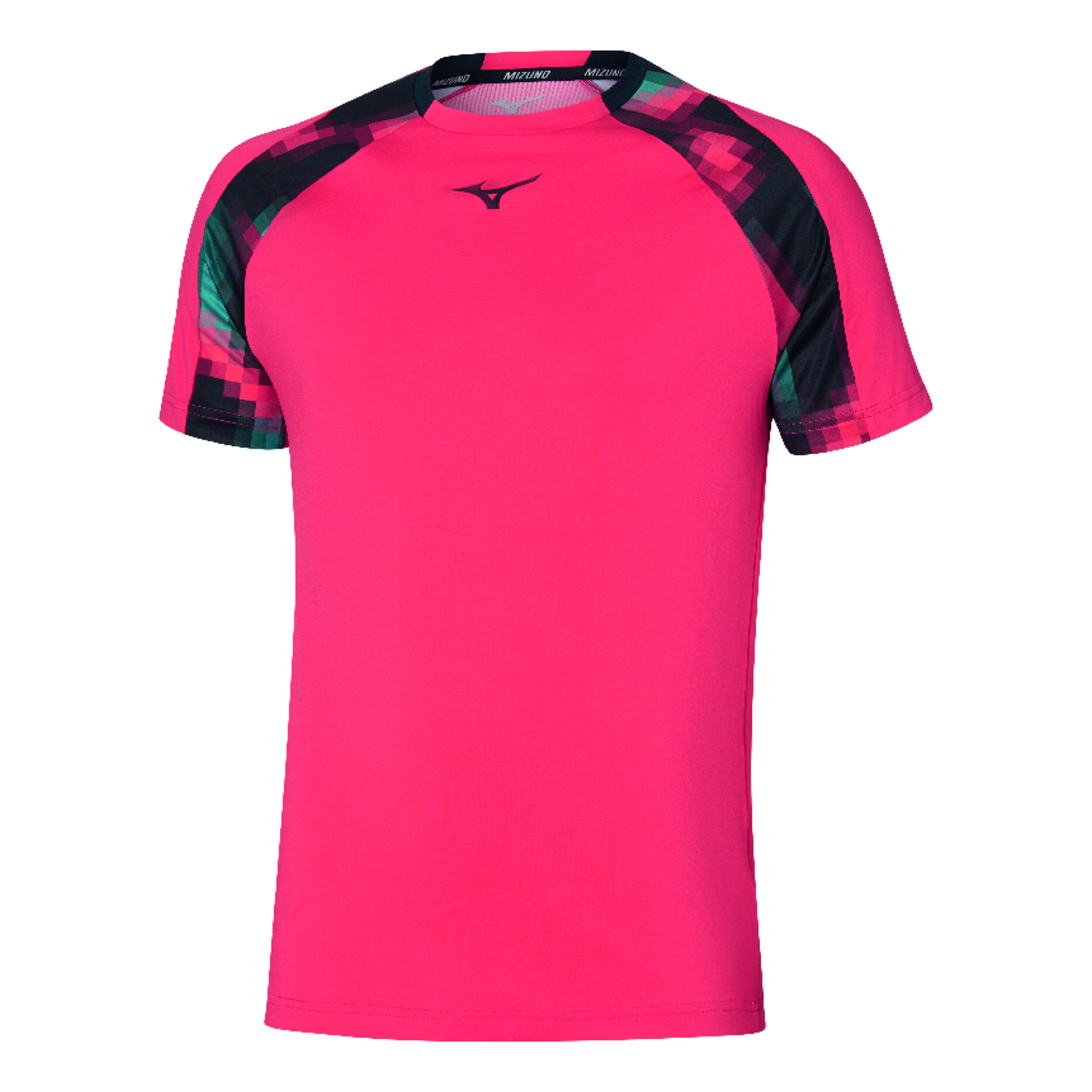 Mizuno Frontier Shadow T-shirt Hommes - Pink , Multicouleur