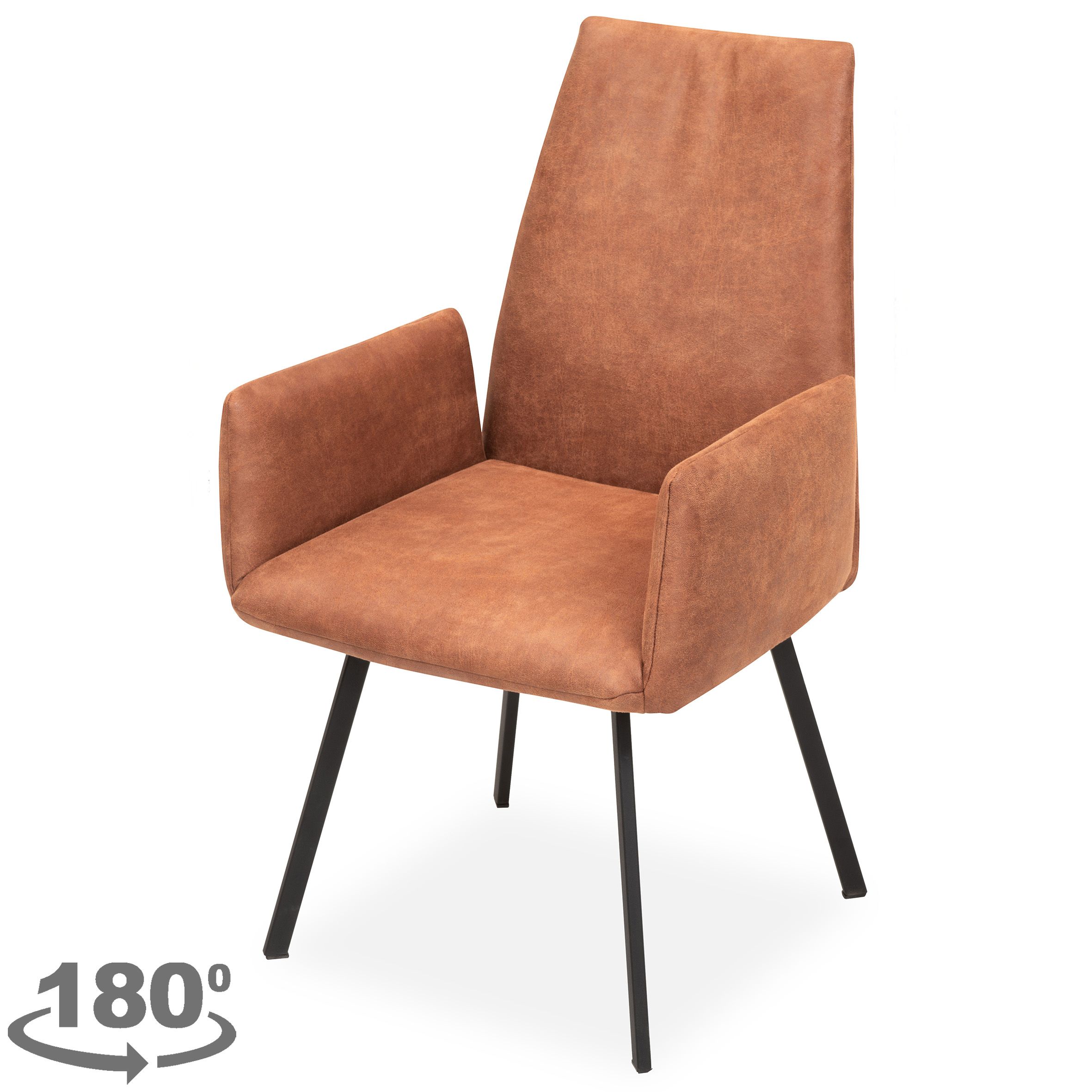 Eetstoel Zorita B57 x D54 x H93 cm